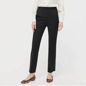 J.Crew Remi Pant in Black Bi Stretch Cotton | Size 2